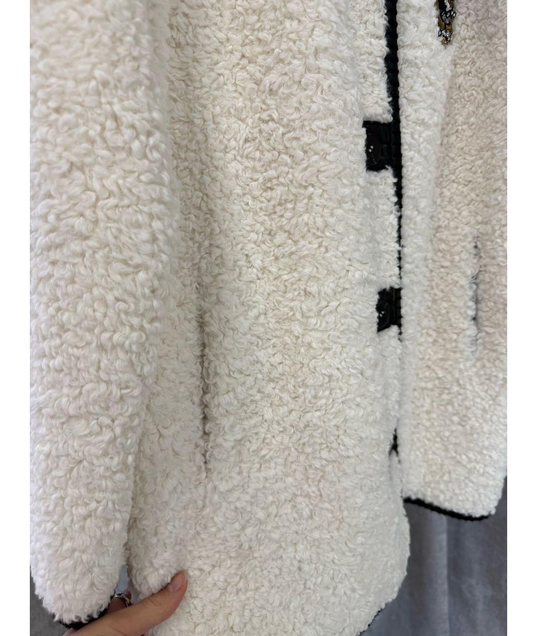 ERMANNO SCERVINO Белое пальто, фото 5