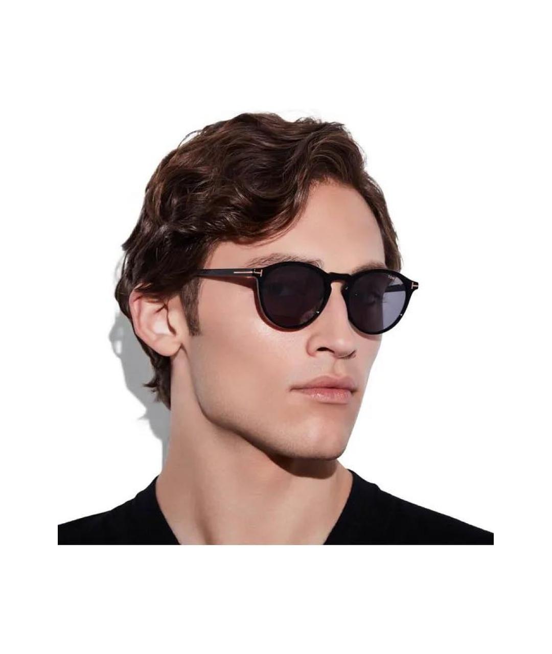 TOM FORD Черные солнцезащитные очки, фото 4
