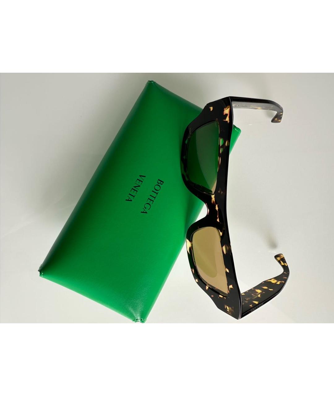 BOTTEGA VENETA Мульти пластиковые солнцезащитные очки, фото 4