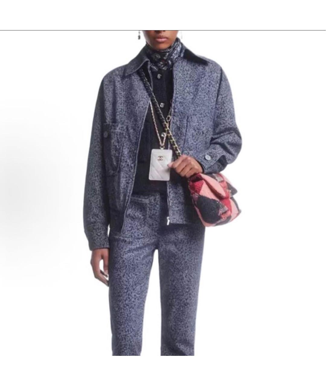 CHANEL Синяя рубашка, фото 4