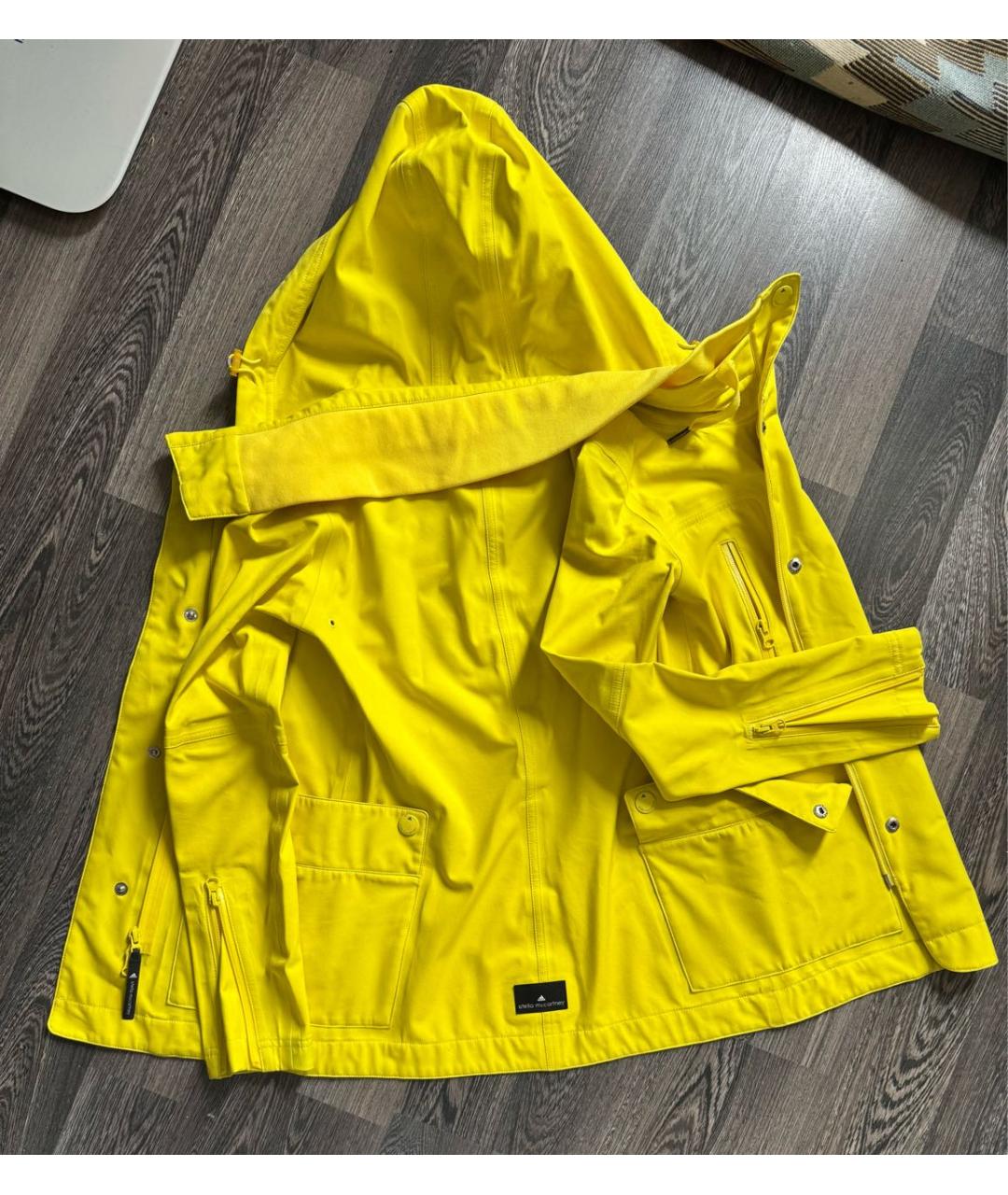 ADIDAS BY STELLA MCCARTNEY Желтая куртка, фото 2