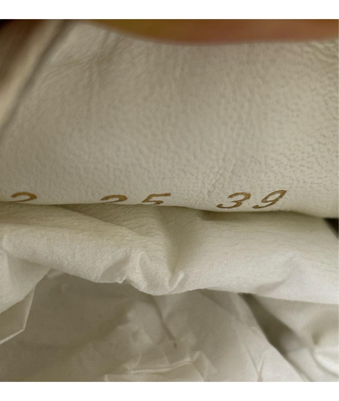 CHRISTIAN DIOR Белые кеды, фото 5