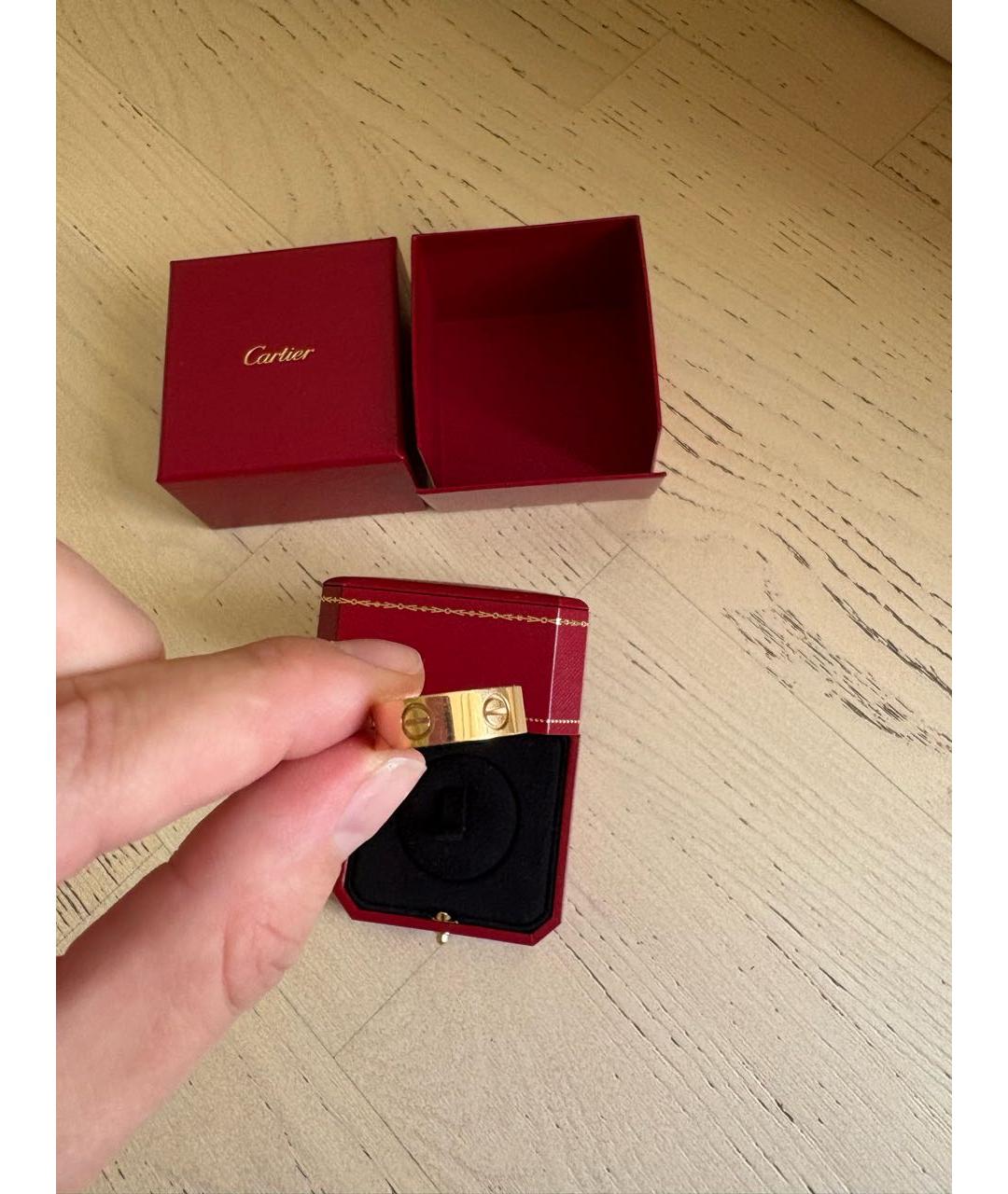 CARTIER Золотое кольцо из желтого золота, фото 2
