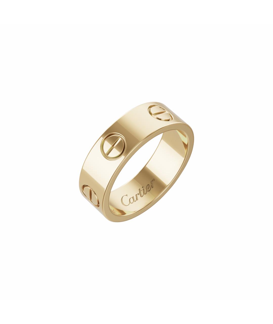 CARTIER Золотое кольцо из желтого золота, фото 1