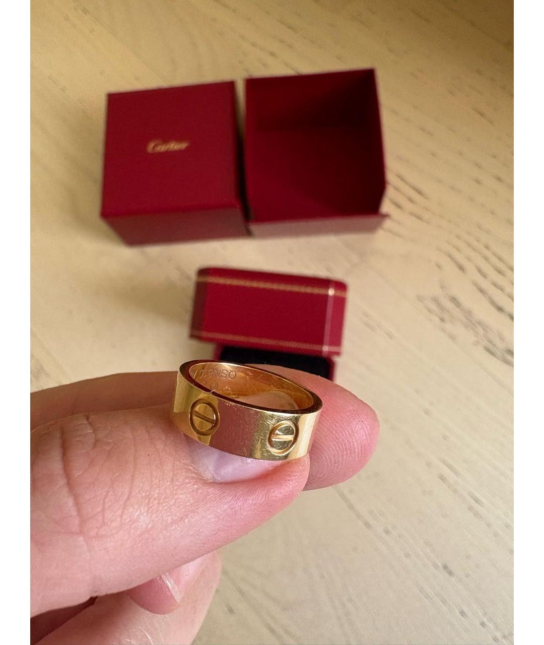 CARTIER Золотое кольцо из желтого золота, фото 3