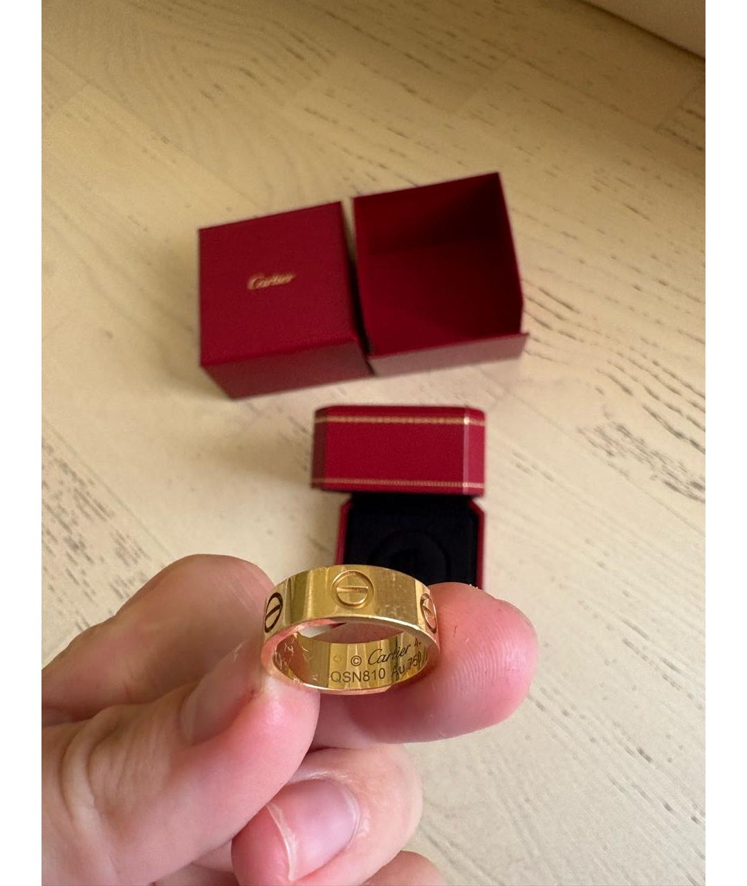 CARTIER Золотое кольцо из желтого золота, фото 5