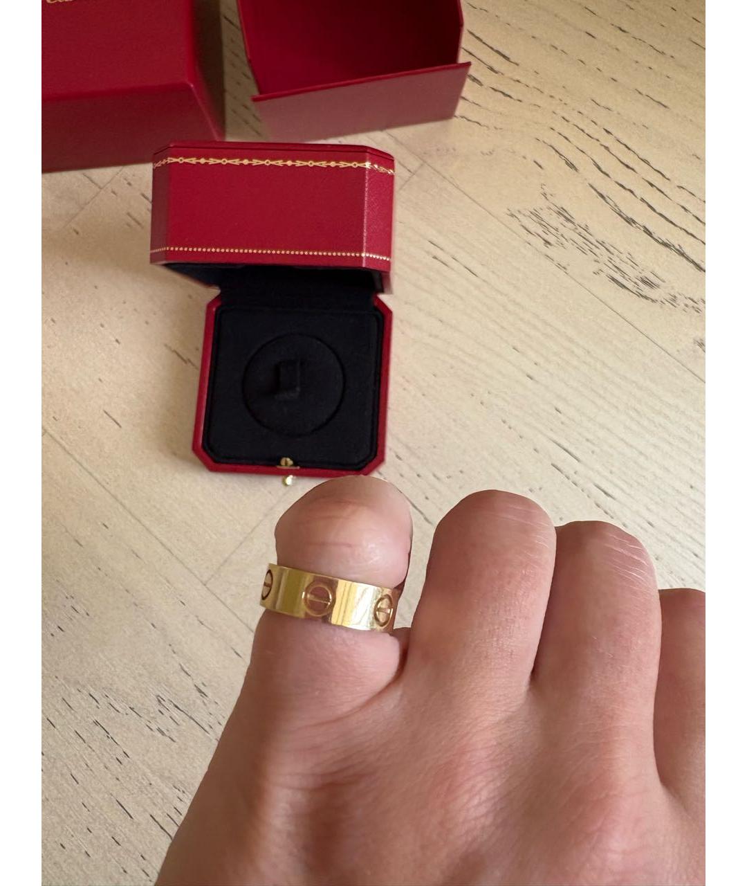 CARTIER Золотое кольцо из желтого золота, фото 6