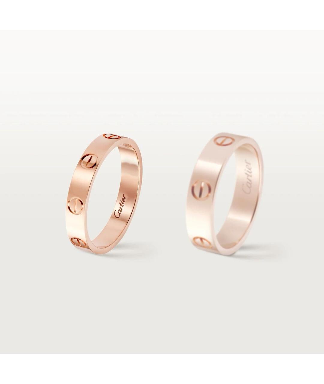 CARTIER Золотое кольцо из розового золота, фото 5
