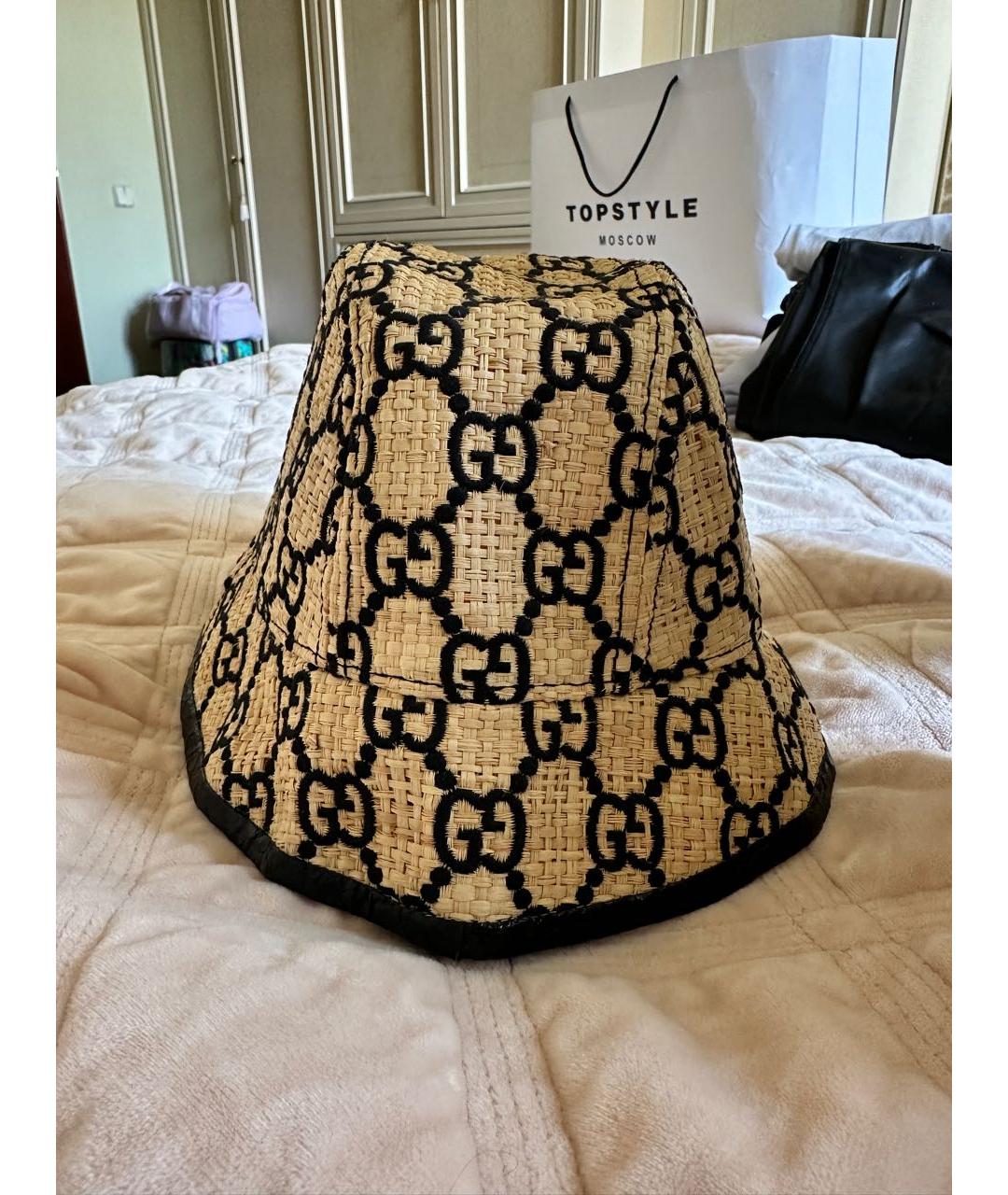 GUCCI Хлопковая панама, фото 8