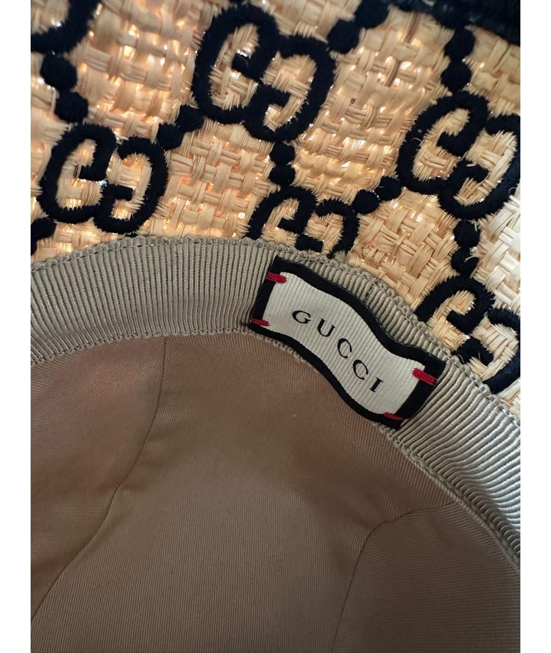 GUCCI Хлопковая панама, фото 3
