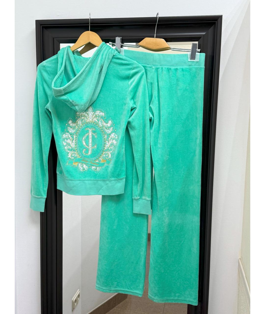 JUICY COUTURE Зеленый костюм с брюками, фото 2