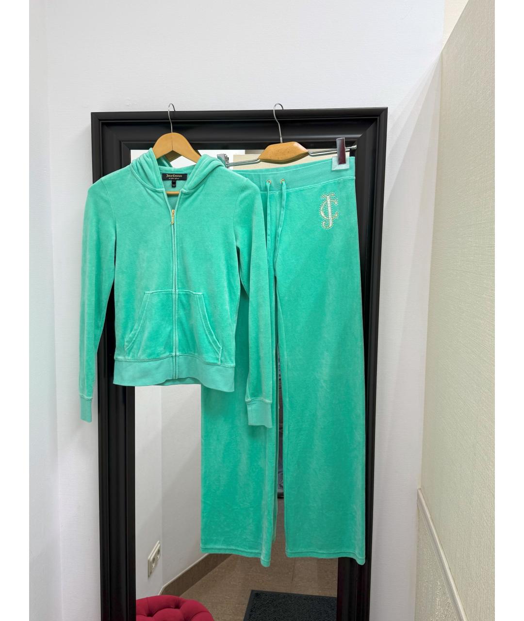 JUICY COUTURE Зеленый костюм с брюками, фото 8