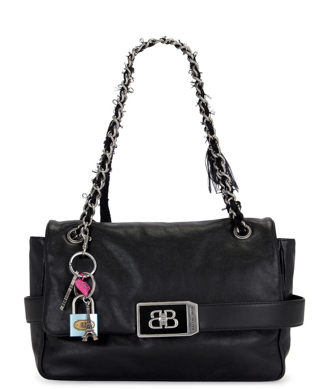 BALENCIAGA Серебрянный брелок, фото 5