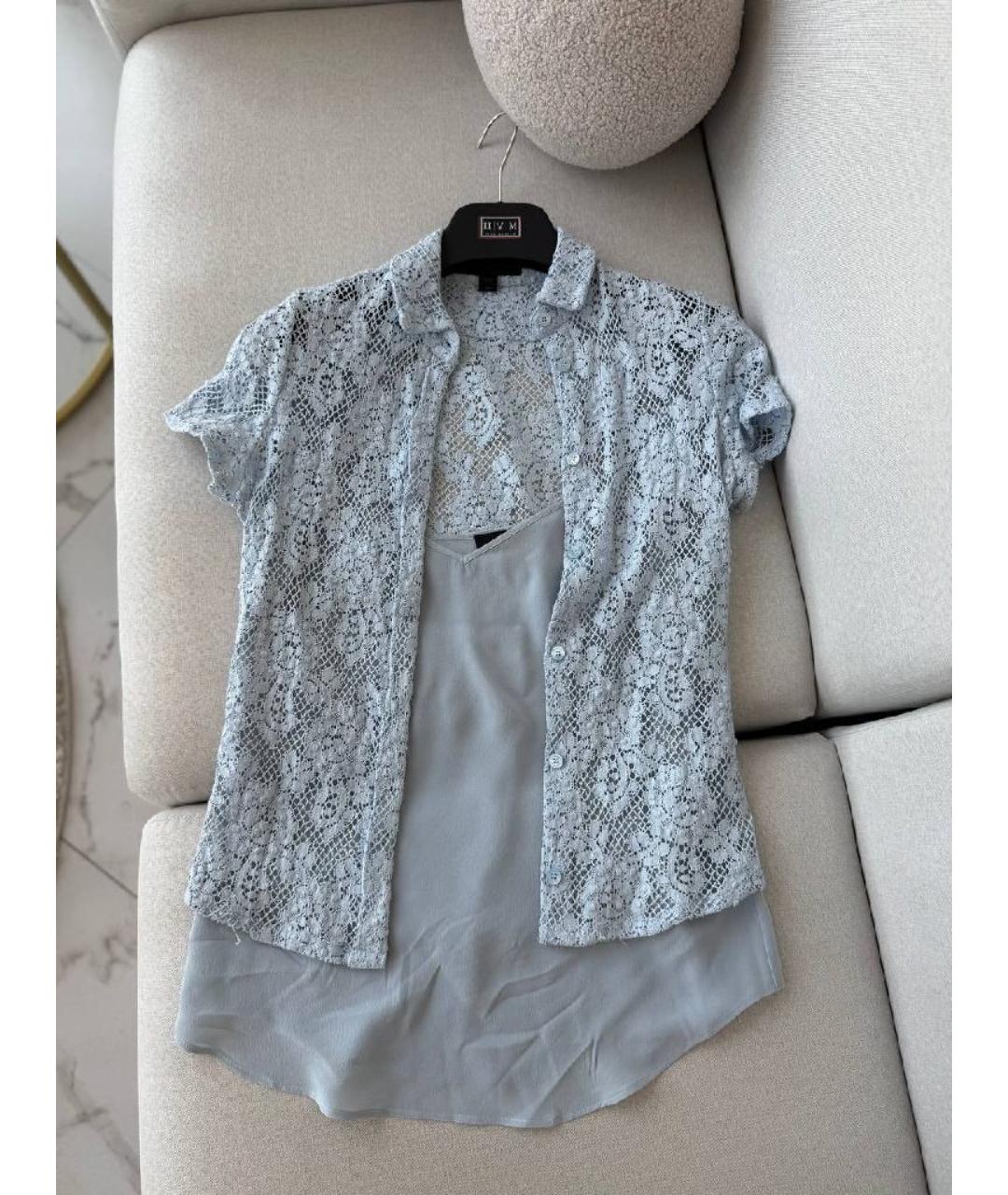 BURBERRY Голубой костюм с юбками, фото 3