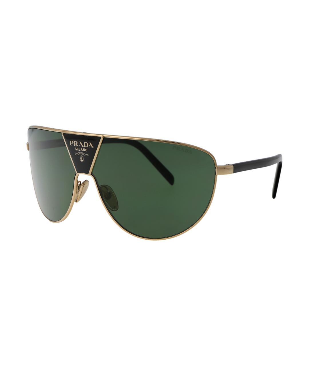 PRADA Мульти металлические солнцезащитные очки, фото 1