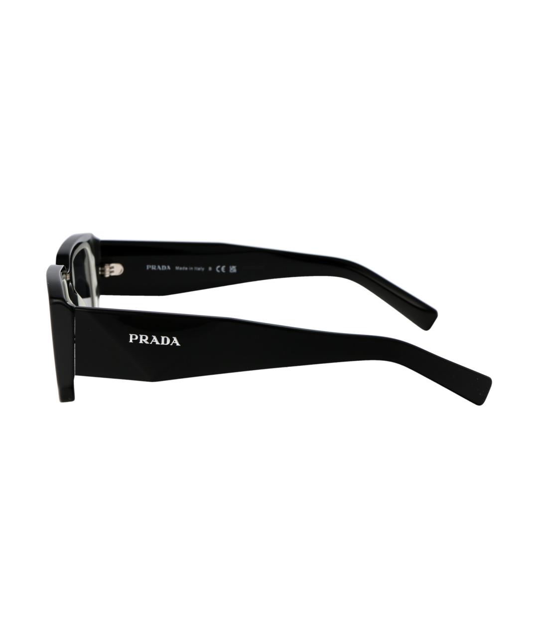 PRADA Черные солнцезащитные очки, фото 3