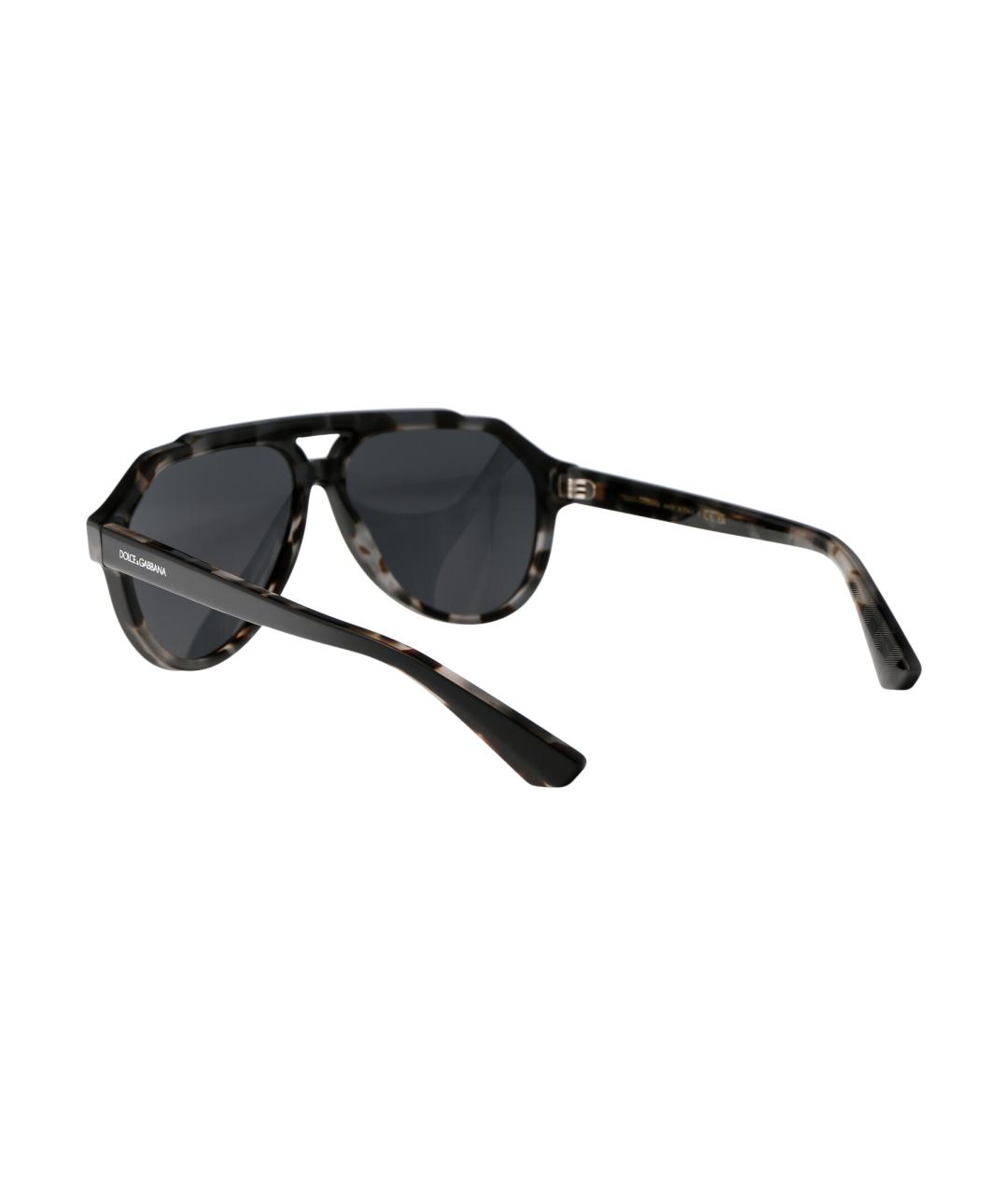 DOLCE&GABBANA Черные пластиковые солнцезащитные очки, фото 4