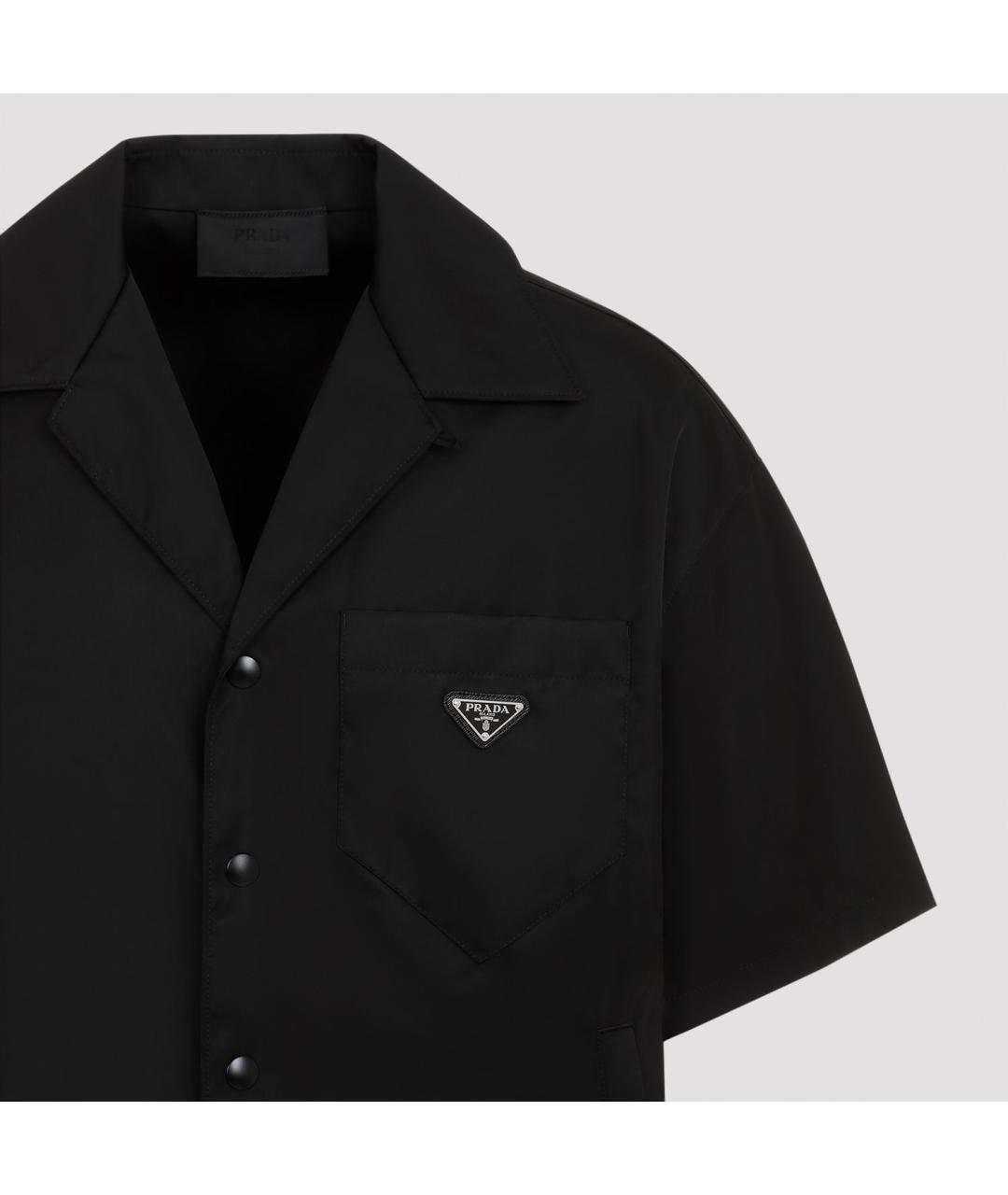 PRADA Черная кэжуал рубашка, фото 4