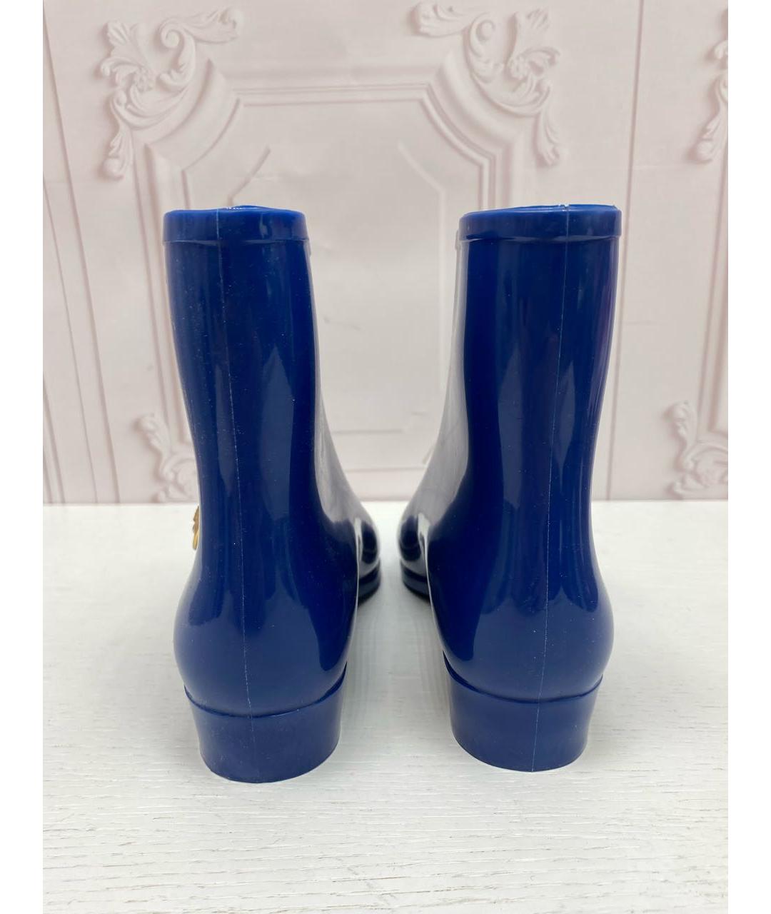 VIVIENNE WESTWOOD Синие сапоги, фото 4