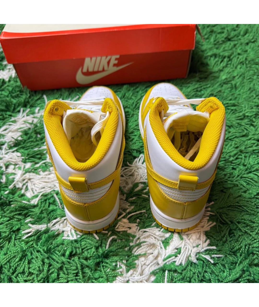 NIKE Желтые кроссовки, фото 5