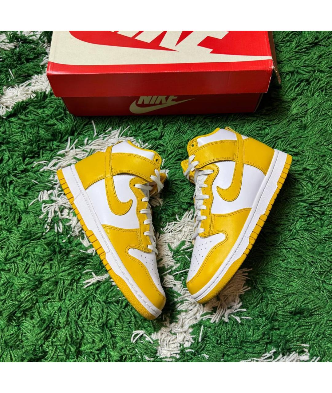 NIKE Желтые кроссовки, фото 7