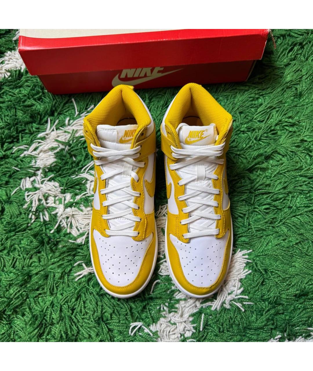 NIKE Желтые кроссовки, фото 2