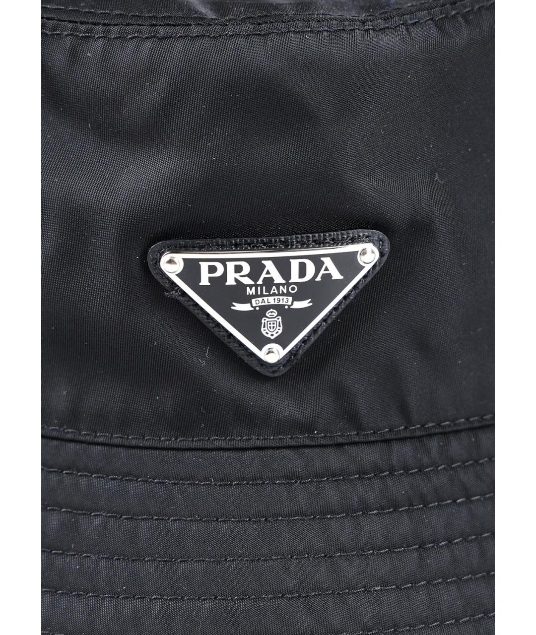 PRADA Черная панама, фото 3