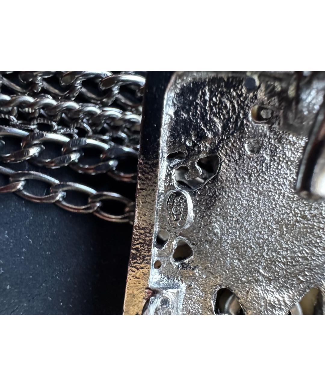 CHANEL Серебрянный ремень, фото 3