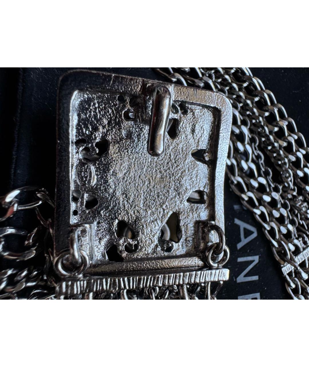 CHANEL Серебрянный ремень, фото 4