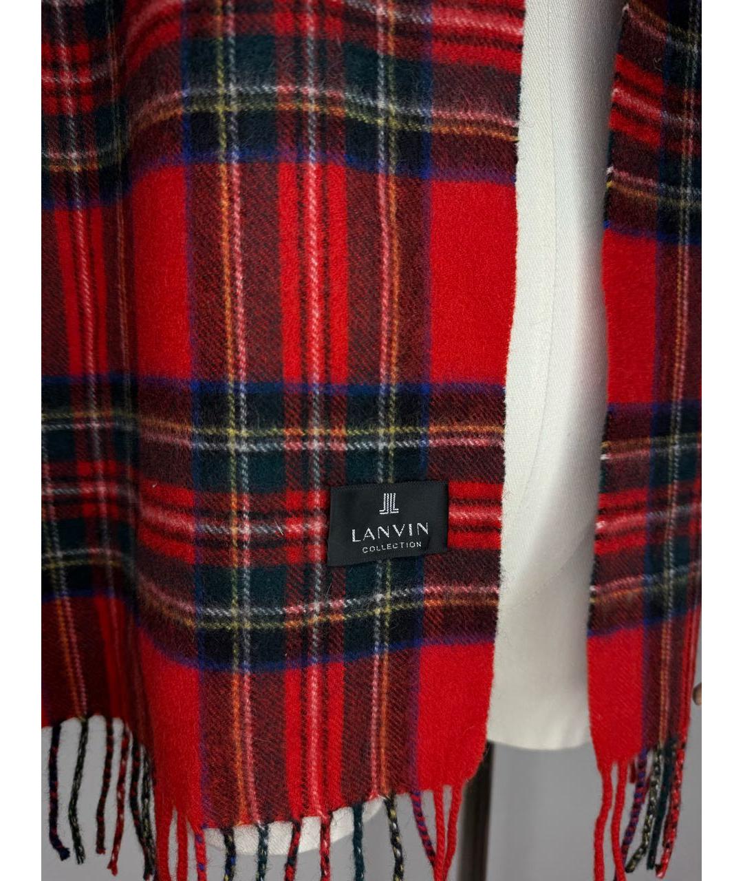 LANVIN Мульти кашемировый шарф, фото 3