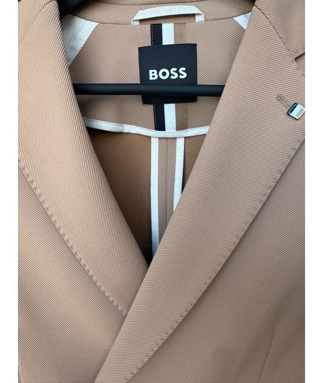 HUGO BOSS Бежевый классический костюм, фото 3
