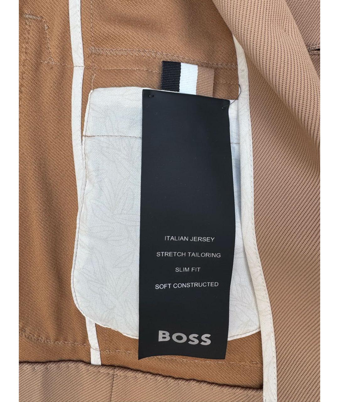 HUGO BOSS Бежевый классический костюм, фото 5
