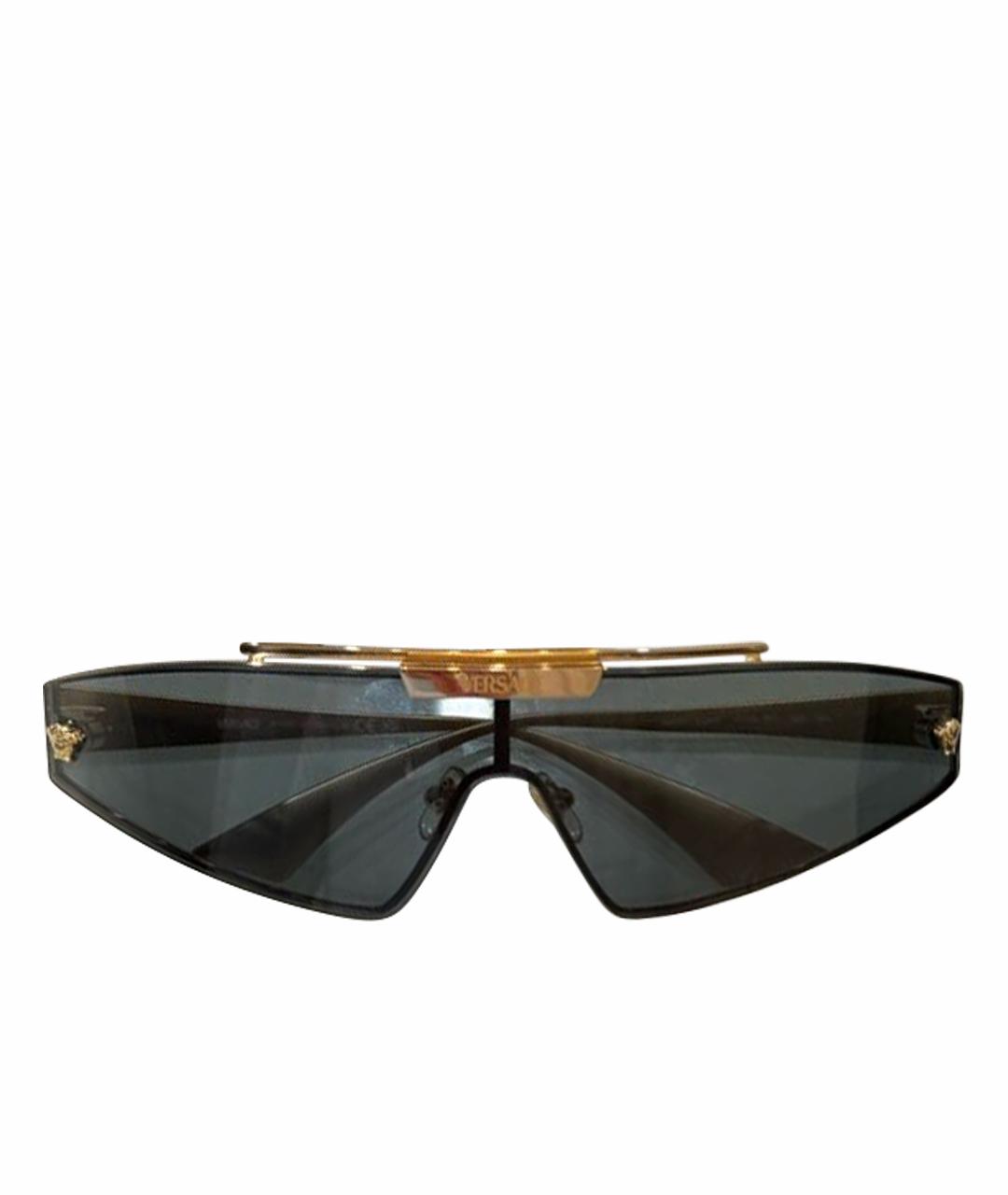 VERSACE Золотые солнцезащитные очки, фото 1