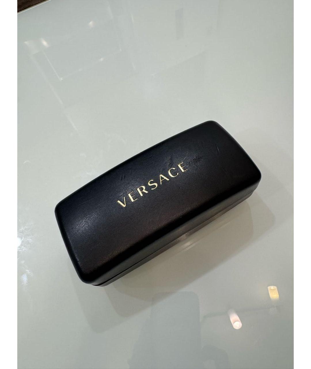 VERSACE Золотые солнцезащитные очки, фото 7