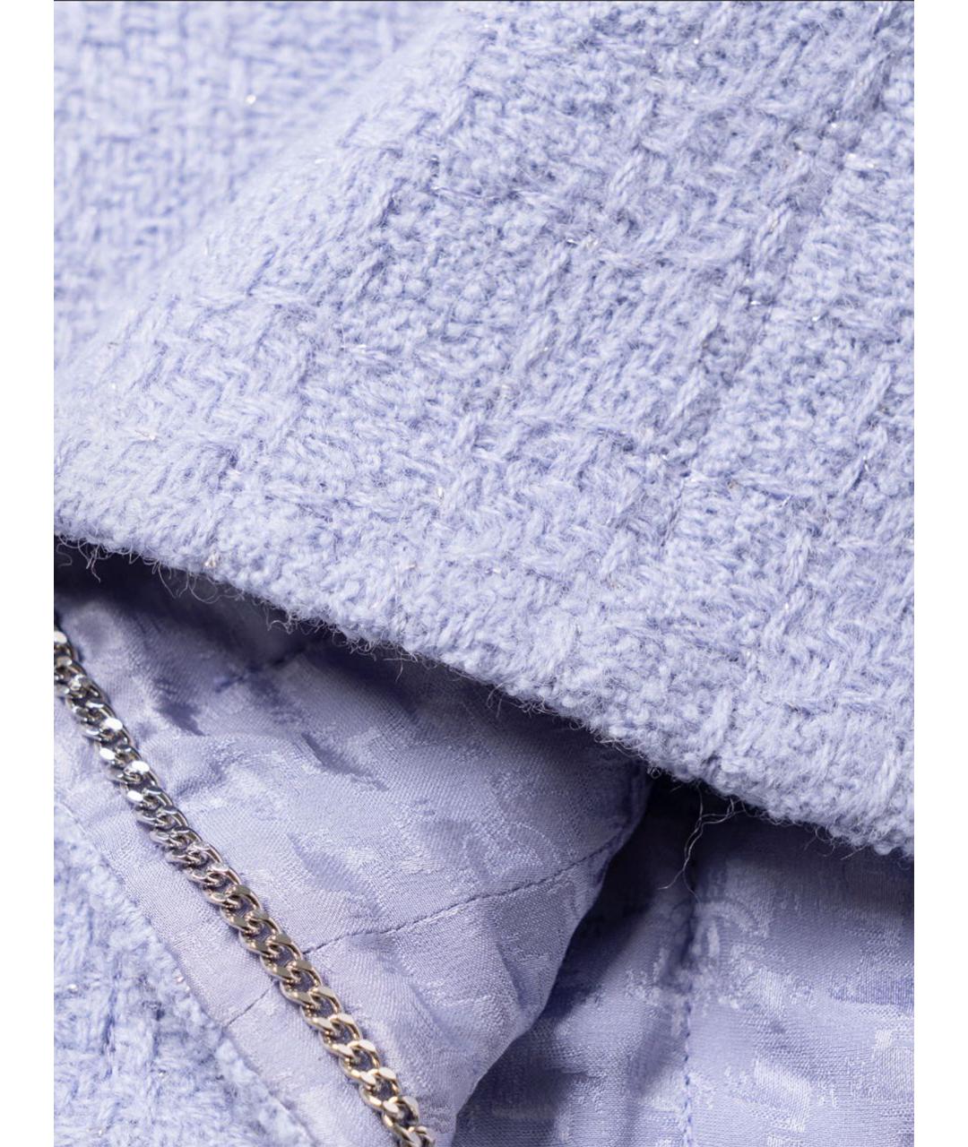 CHANEL Голубая хлопковая рубашка, фото 8