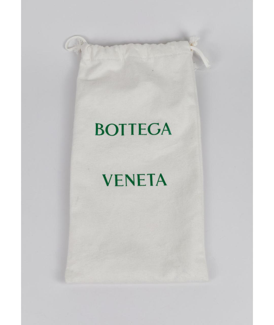 BOTTEGA VENETA Зеленые кожаные мюли, фото 6