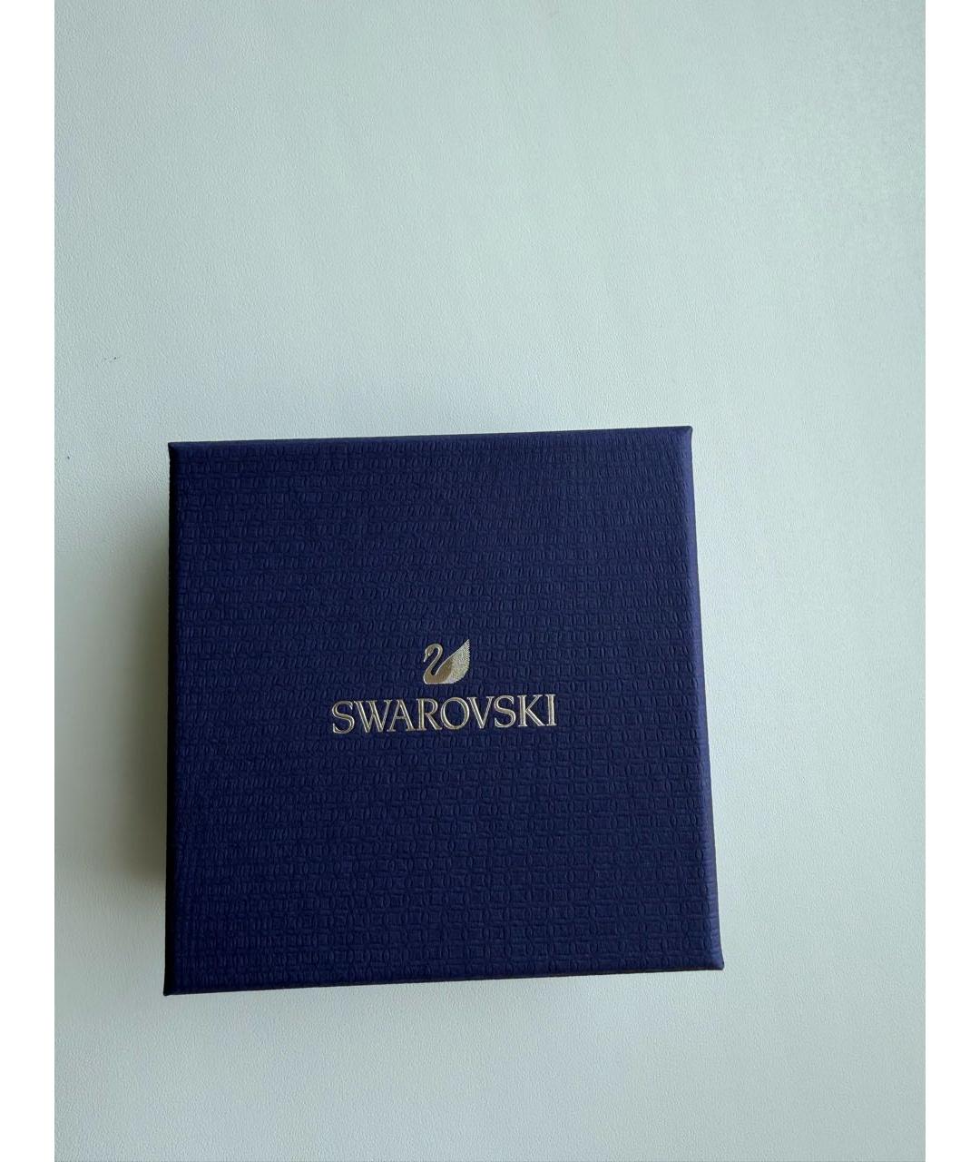 SWAROVSKI Розовые серьги, фото 3