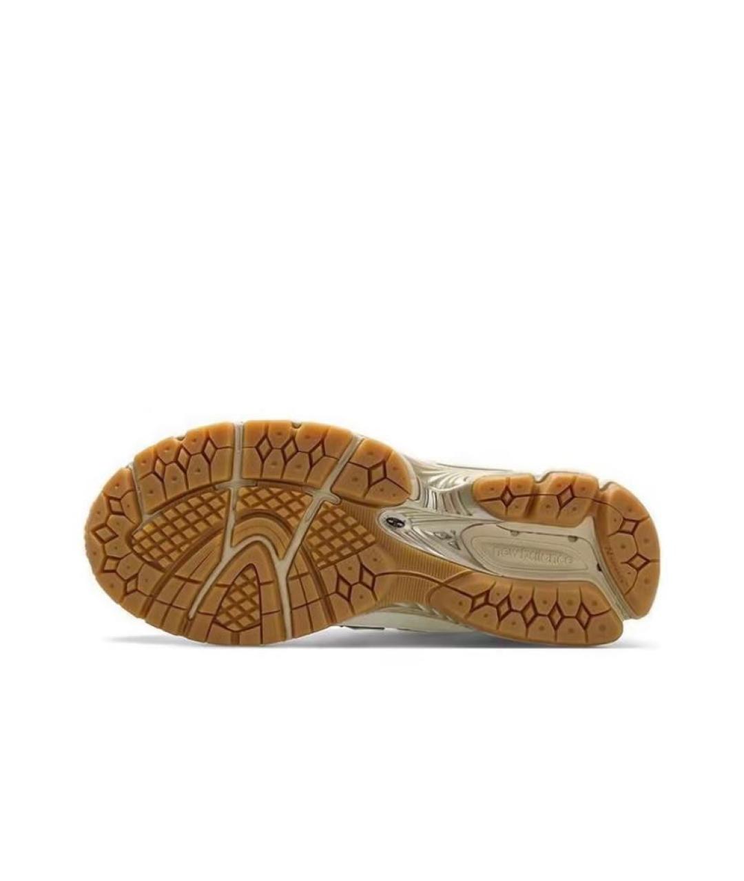 NEW BALANCE Белые синтетические низкие кроссовки / кеды, фото 4