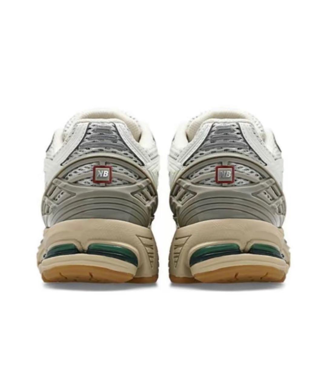 NEW BALANCE Белые синтетические низкие кроссовки / кеды, фото 3