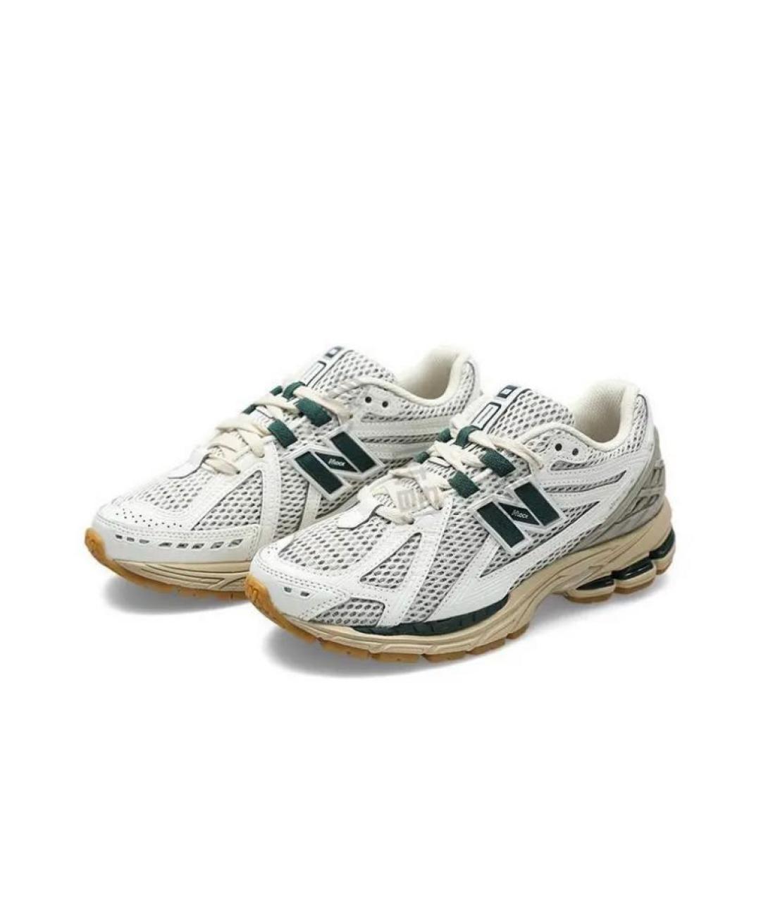 NEW BALANCE Белые синтетические низкие кроссовки / кеды, фото 2