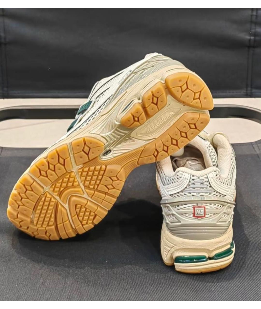 NEW BALANCE Белые синтетические низкие кроссовки / кеды, фото 8