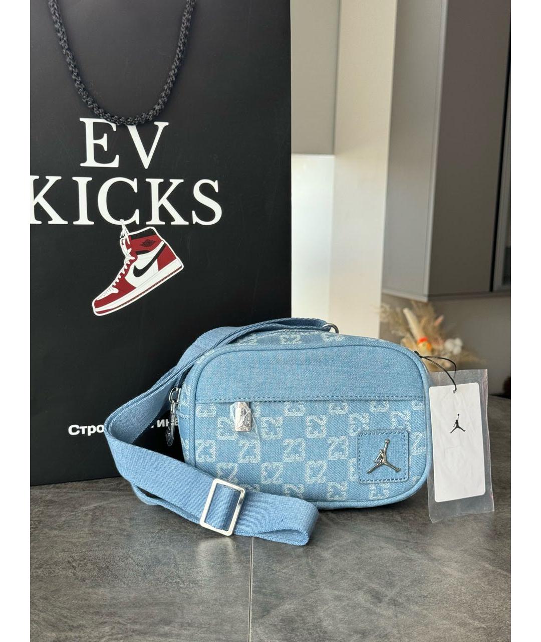 JORDAN Голубая сумка на плечо, фото 2