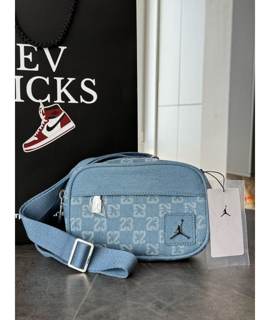 JORDAN Голубая сумка на плечо, фото 3
