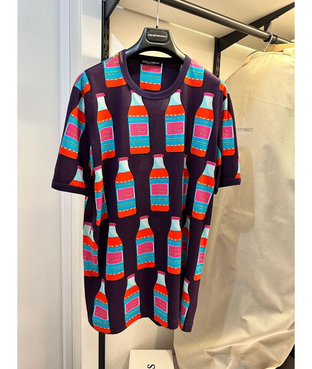 DOLCE&GABBANA Хлопковая футболка, фото 9
