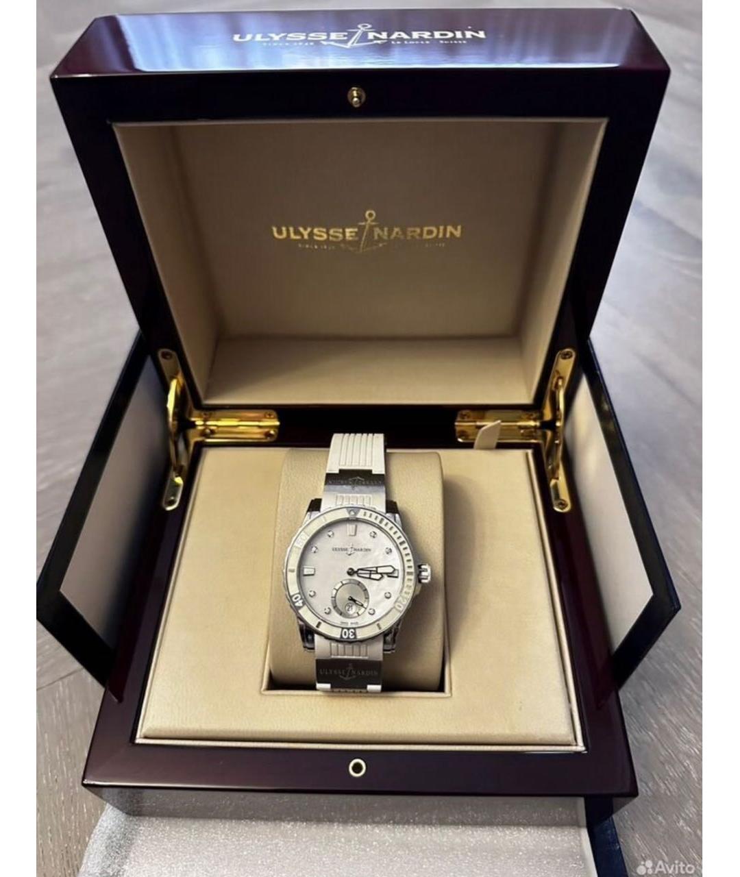 Ulysse Nardin Белые часы, фото 2