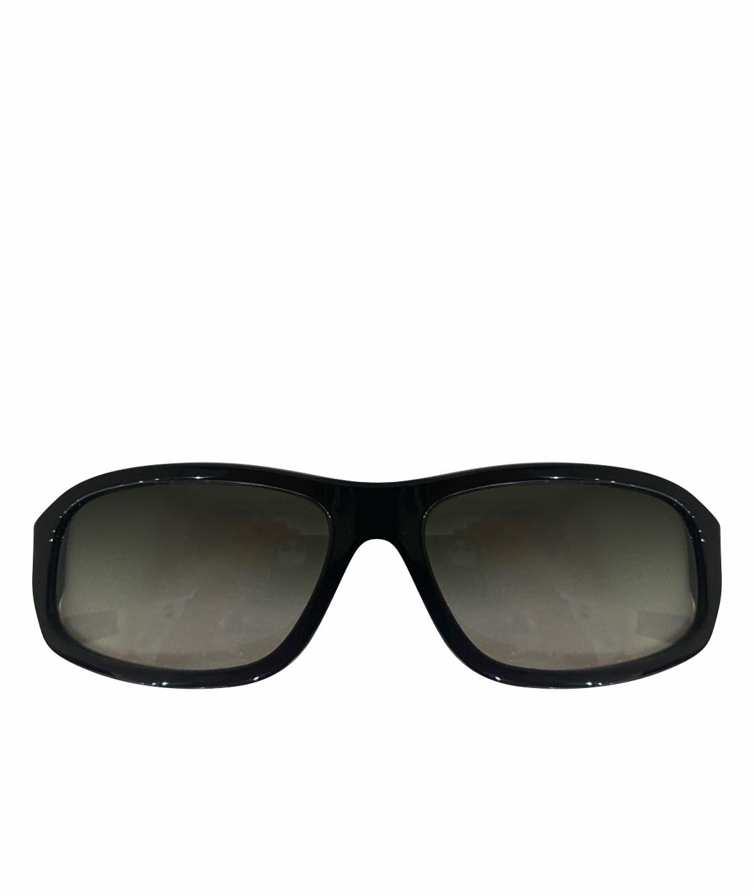 DOLCE&GABBANA Черные пластиковые солнцезащитные очки, фото 1