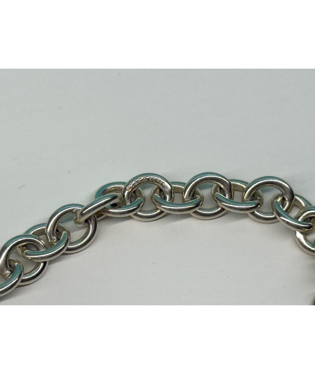 TIFFANY&CO Серебрянный серебряный браслет, фото 7