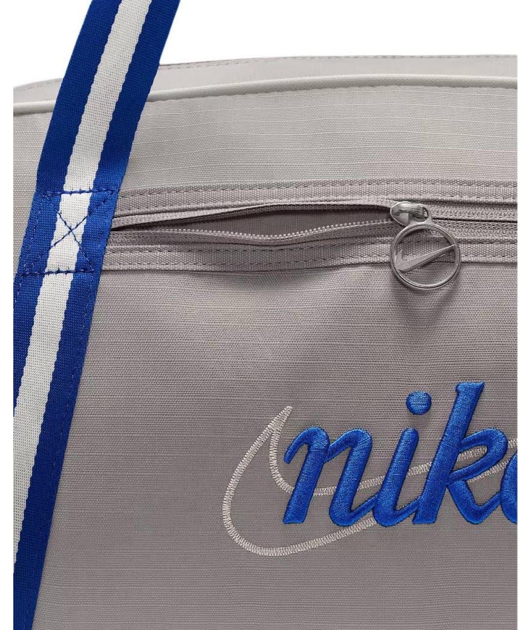 NIKE Серая дорожная/спортивная сумка, фото 2