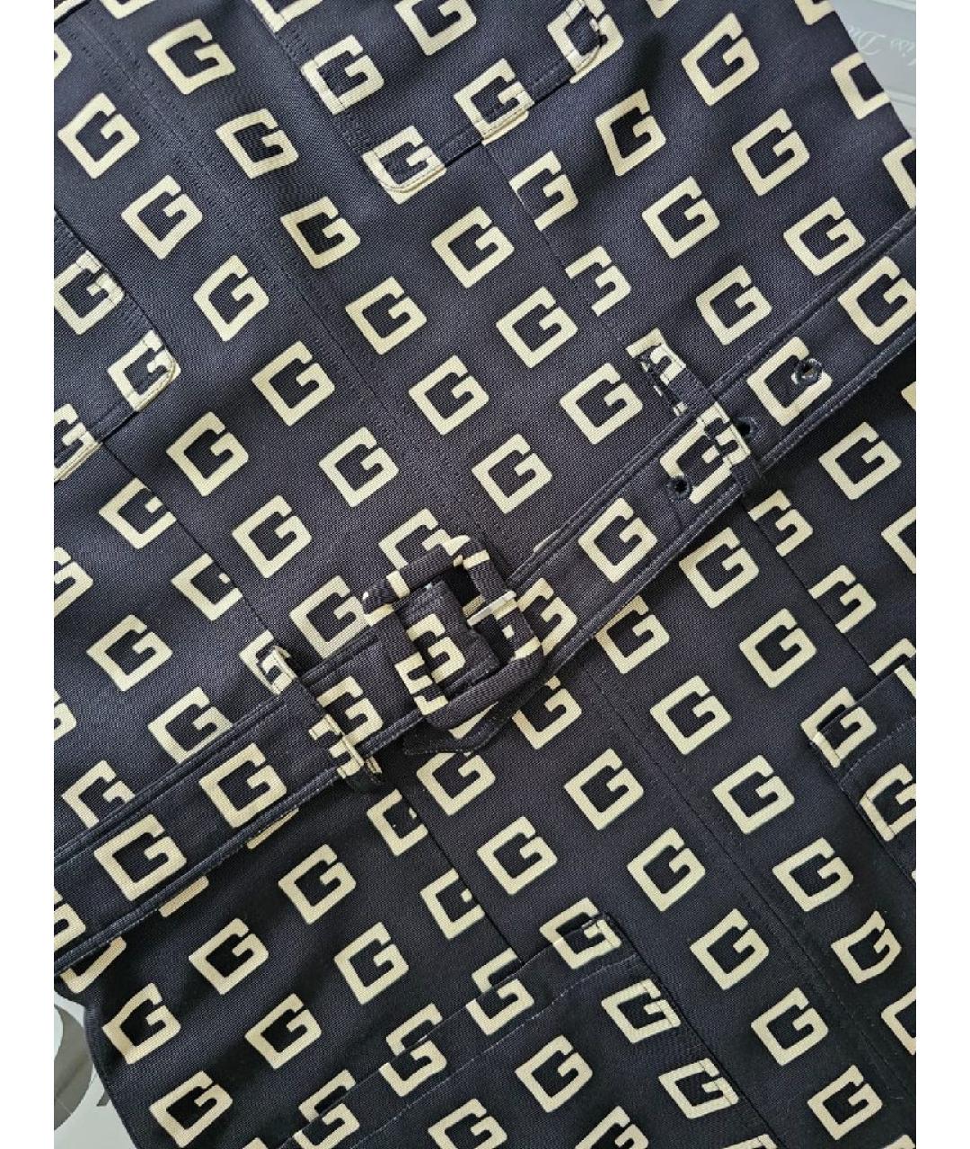 GUCCI Антрацитовый хлопковый костюм с брюками, фото 4
