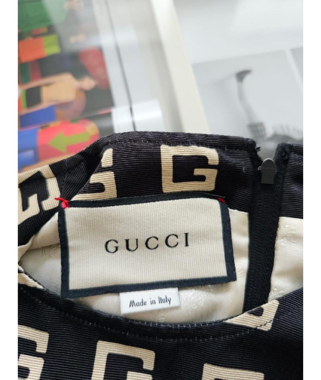 GUCCI Антрацитовый хлопковый костюм с брюками, фото 3